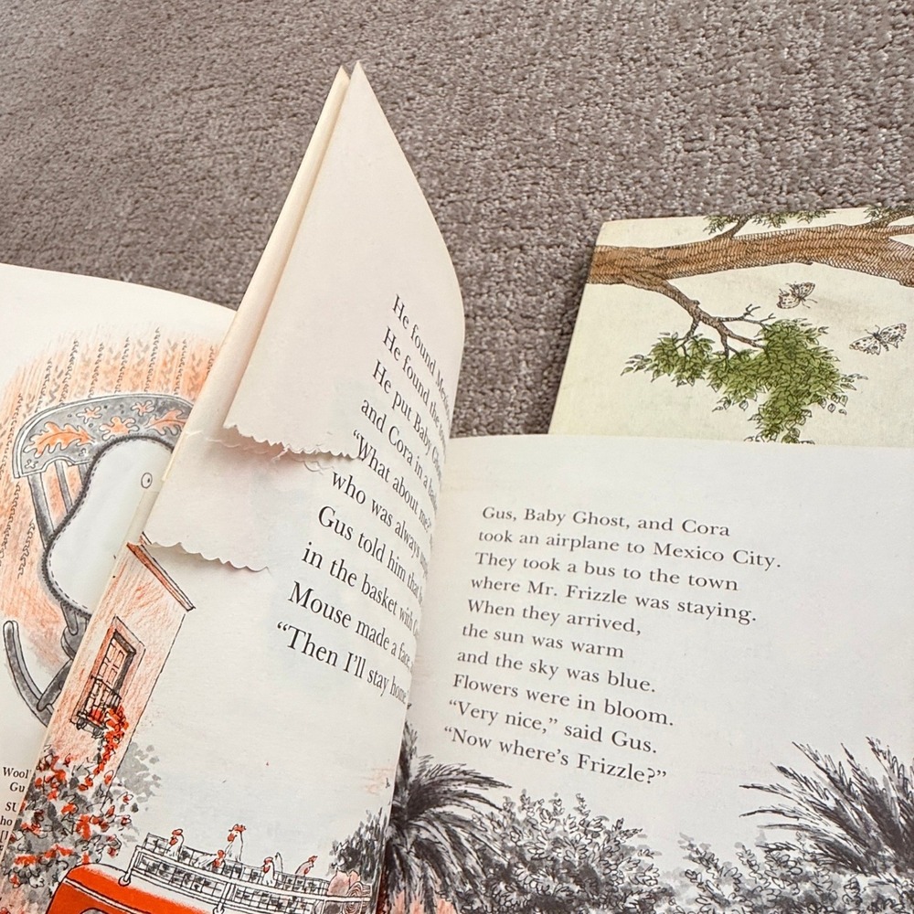 Vintage Children's‎ Book Lot 3 Gus Was a Mexican Ghost Geraldine Gollywhopper - Picture 4 of 4